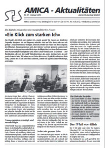 Titelseite AMICA-Aktualitäten Nr. 31